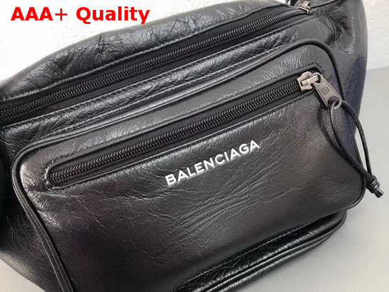 Balenciaga Explorer Belt Bag in Black Lambskin Replica