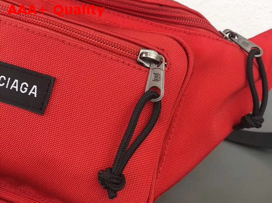 Balenciaga Explorer Belt Bag in Red Replica