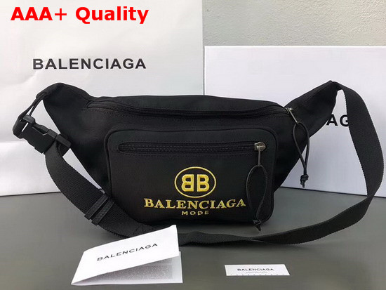 Balenciaga Explorer Belt Bag with Balenciaga Mode Embroidery Replica