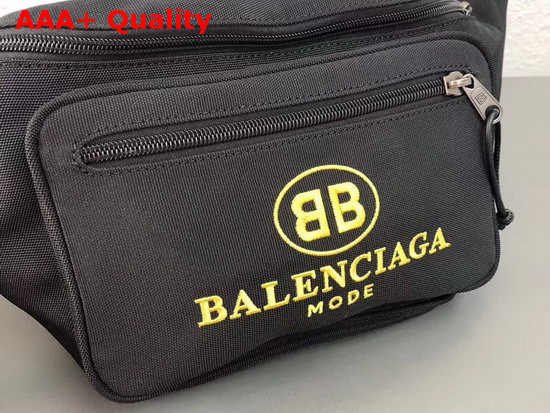 Balenciaga Explorer Belt Bag with Balenciaga Mode Embroidery Replica