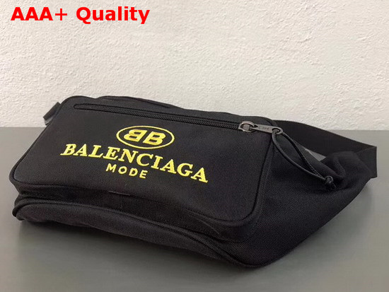 Balenciaga Explorer Belt Bag with Balenciaga Mode Embroidery Replica