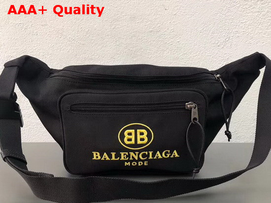 Balenciaga Explorer Belt Bag with Balenciaga Mode Embroidery Replica