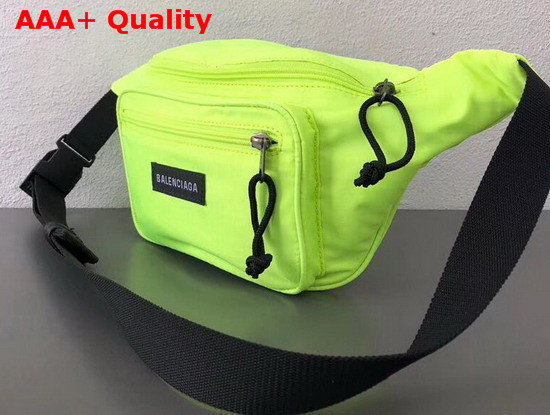 Balenciaga Explorer Belt Pack Apple Green Nylon Replica