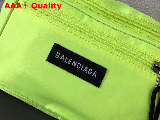 Balenciaga Explorer Belt Pack Apple Green Nylon Replica