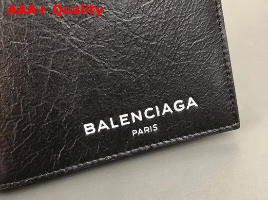 Balenciaga Explorer Square Wallet Chain Black Replica