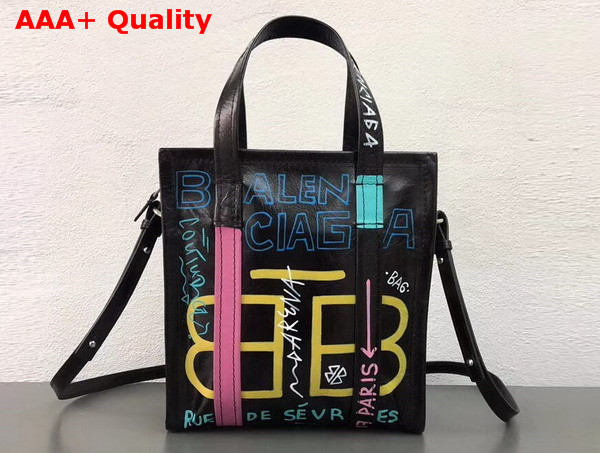 Balenciaga Graffiti Bazar Shopper S Replica