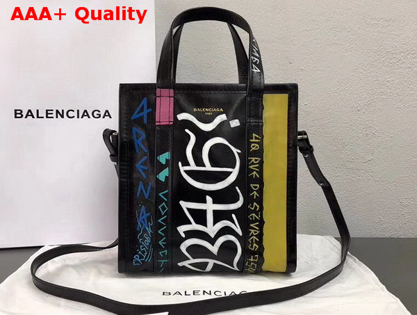 Balenciaga Graffiti Bazar Shopper S Replica