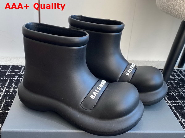 Balenciaga Hummer Rain Boot in Black Rebber Replica