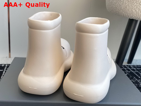 Balenciaga Hummer Rain Boot in White Rebber Replica