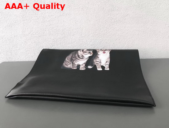 Balenciaga Kitten Shopping Bag Black Replica