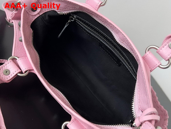 Balenciaga Neo Cagole Small Tote Bag in Pink Arena Lambskin Replica