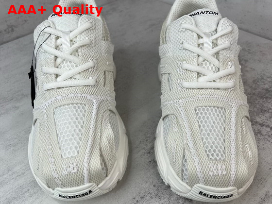 Balenciaga Phantom Sneaker in White Fabric and Mesh Replica