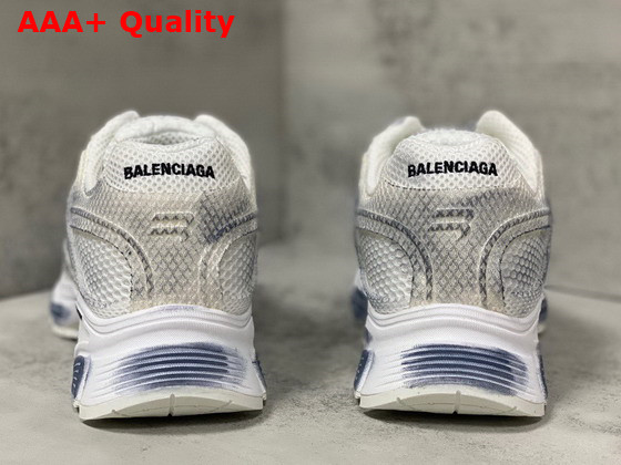 Balenciaga Phantom Sneaker in White Monocolor Fabric and Mesh Replica