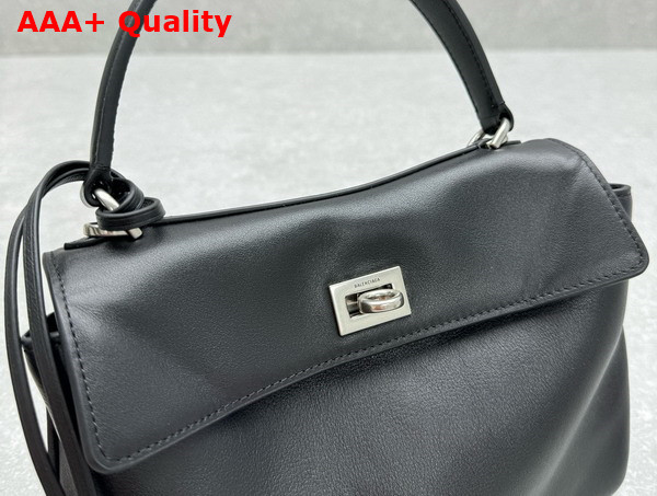 Balenciaga Rodeo Mini Handbag in Black Smooth Calfskin Replica