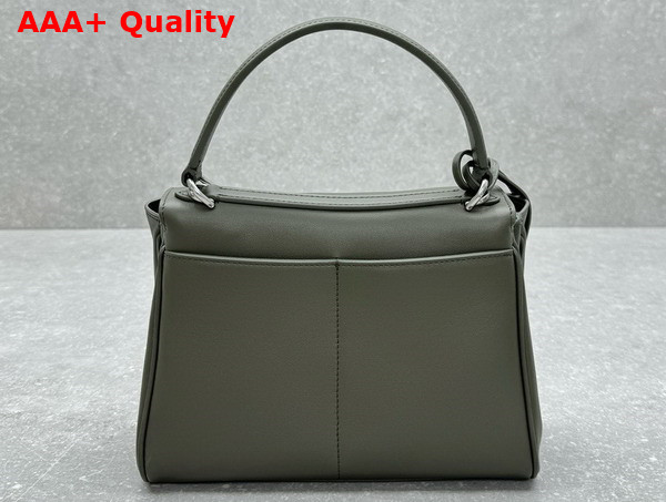 Balenciaga Rodeo Mini Handbag in Dark Green Smooth Calfskin Replica