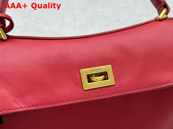 Balenciaga Rodeo Mini Handbag in Red Smooth Calfskin Replica