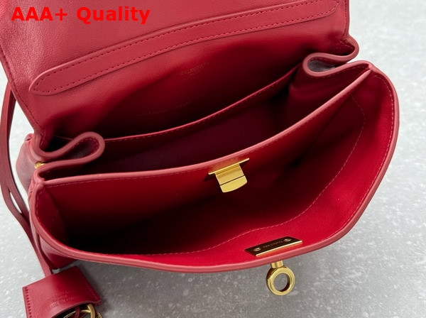 Balenciaga Rodeo Mini Handbag in Red Smooth Calfskin Replica