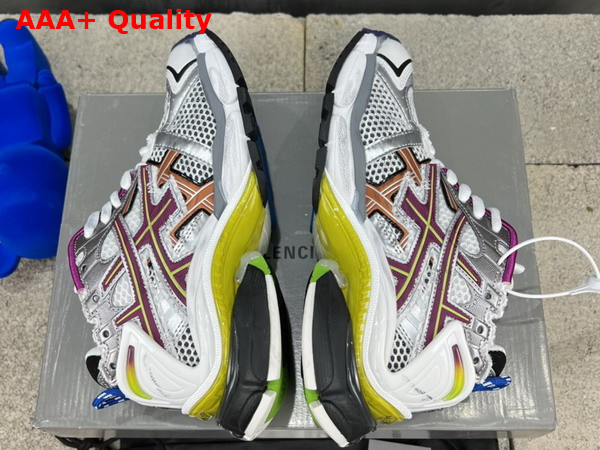 Balenciaga Runner Sneaker in Multicolor Mesh and Nylon Replica