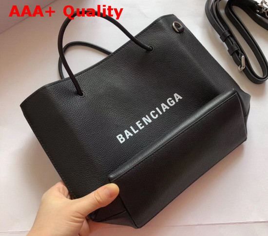 Balenciaga Shopping Tote XXS Black Grained Calfskin Replica