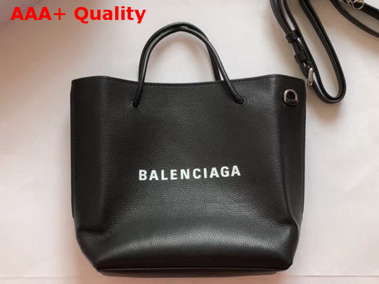 Balenciaga Shopping Tote XXS Black Grained Calfskin Replica