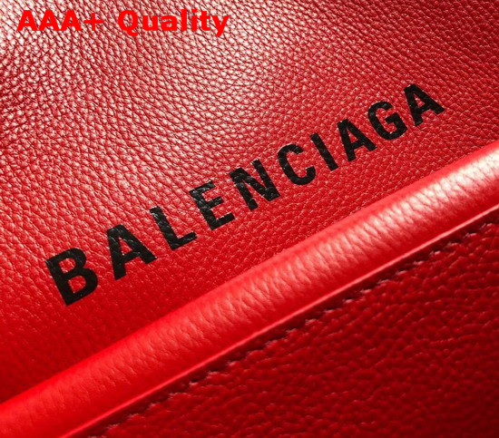 Balenciaga Shopping Tote XXS Red Grained Calfskin Replica