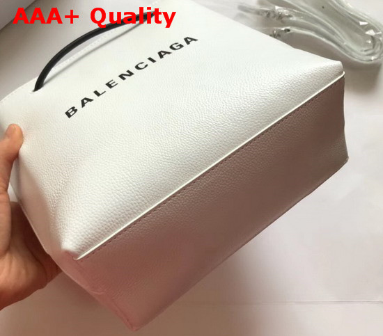 Balenciaga Shopping Tote XXS White Grained Calfskin Replica