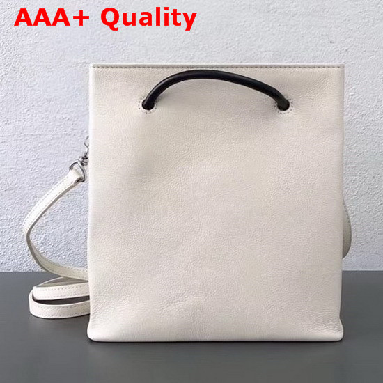 Balenciaga Shopping Tote XXS in White Calfskin Replica