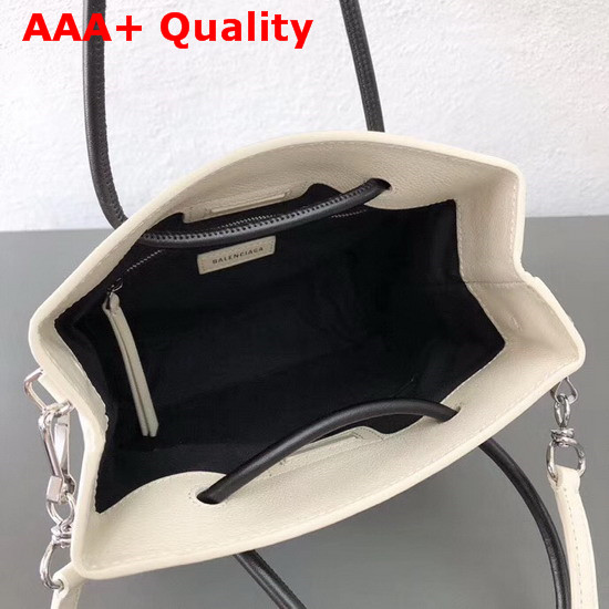 Balenciaga Shopping Tote XXS in White Calfskin Replica