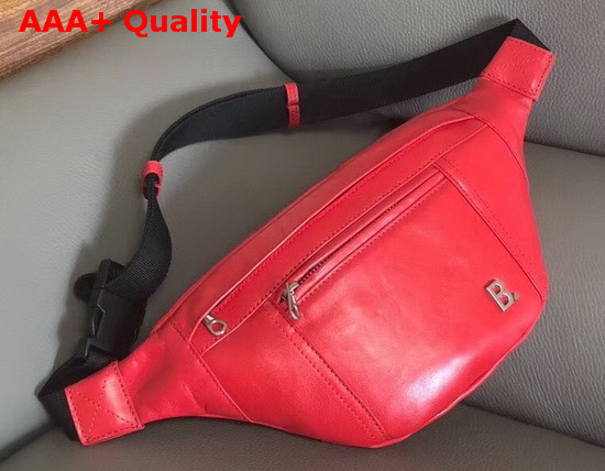 Balenciaga Soft XS Beltpack in Vivid Red Nappa Leather Replica