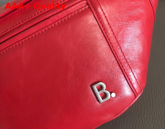 Balenciaga Soft XS Beltpack in Vivid Red Nappa Leather Replica