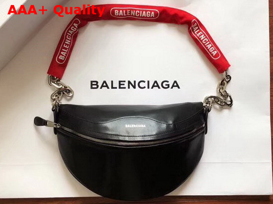 Balenciaga Souvenir Bag XS Black Soft Lambskin Replica