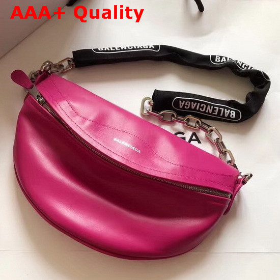 Balenciaga Souvenir Bag XS Rose Magenta Soft Lambskin Replica