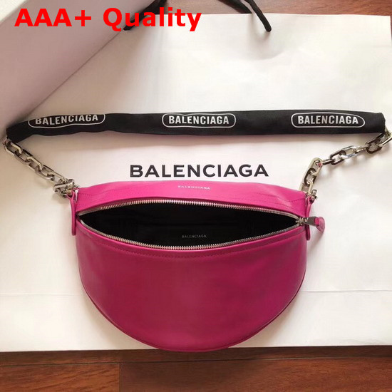 Balenciaga Souvenir Bag XS Rose Magenta Soft Lambskin Replica