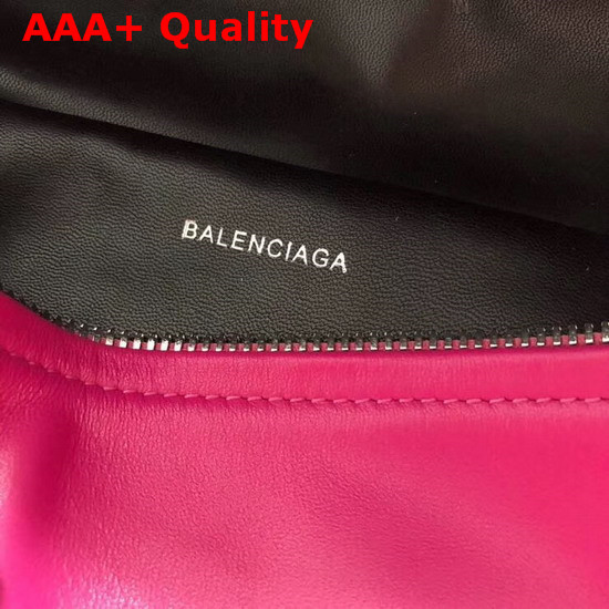 Balenciaga Souvenir Bag XS Rose Magenta Soft Lambskin Replica