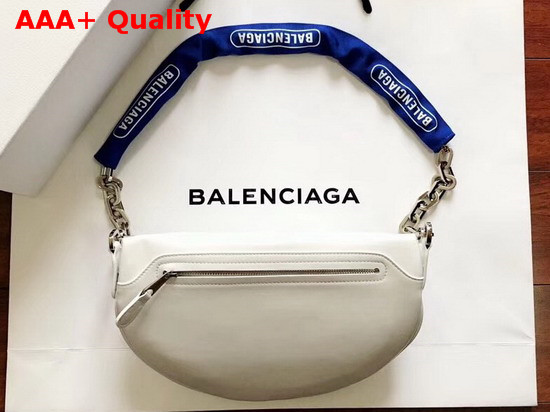 Balenciaga Souvenir Bag XS White Soft Lambskin Replica