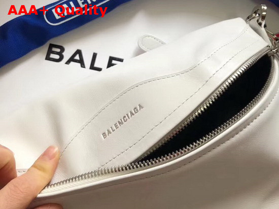 Balenciaga Souvenir Bag XS White Soft Lambskin Replica