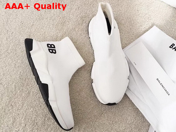 Balenciaga Speed Trainers in White Replica