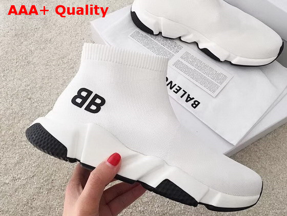 Balenciaga Speed Trainers in White Replica