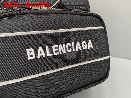 Balenciaga Sport Camera Bag in Black Recycled Nylon Replica