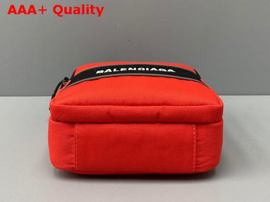 Balenciaga Sport Messenger Bag in Red Recycled Nylon Replica