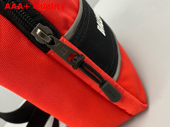 Balenciaga Sport Messenger Bag in Red Recycled Nylon Replica