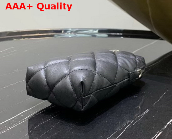 Balenciaga Touch Rectangle Bag in Black Quilted Nappa Calfskin Replica