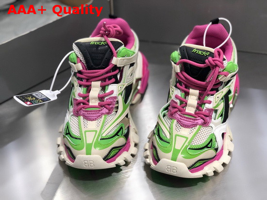 Balenciaga Track2 Sneaker in Multicolor Neoprene and Rubber Replica