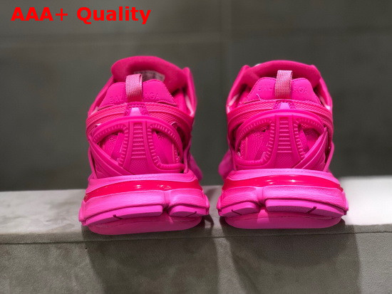 Balenciaga Track2 Sneaker in Rose Neoprene and Rubber Replica