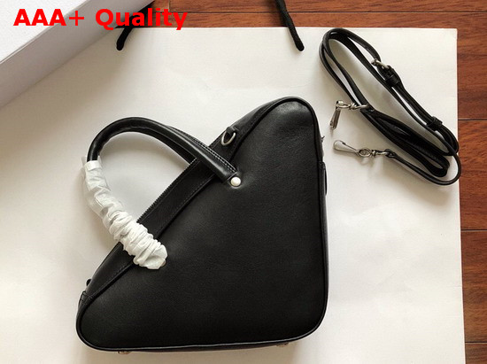 Balenciaga Triangle Duffle S Black Calfskin Replica