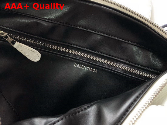 Balenciaga Triangle Duffle S White Calfskin Replica