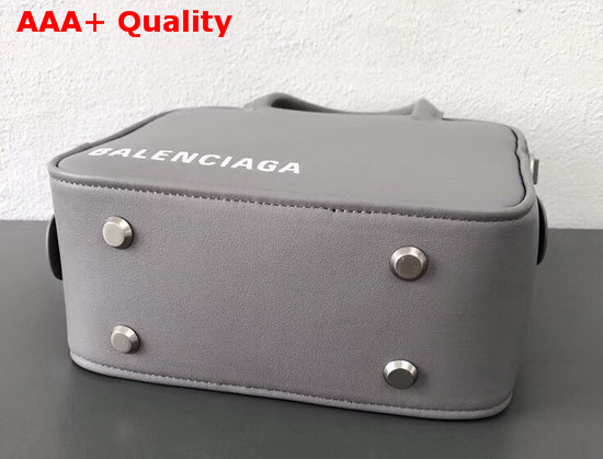 Balenciaga Triangle Square XS Gris Beton Calfskin Replica