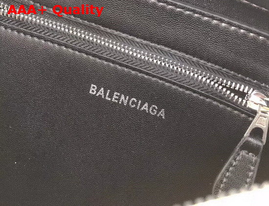 Balenciaga Triangle Square XS Yellow Calfskin Replica