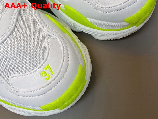 Balenciaga Triple S Sneaker Fluo Yellow White Replica