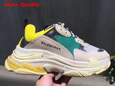 Balenciaga Triple S Trainer Multicolor Multimaterial Quilted Effect Replica